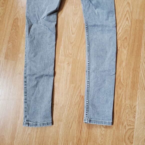 Topman Gray Stretch Skinny Jean Sz32/32 fits like 30/30 - Picture 7 of 13
